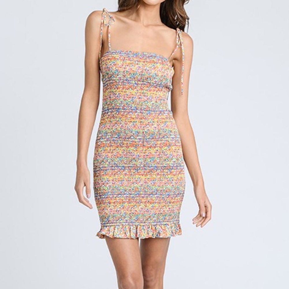 Storia floral mini dress